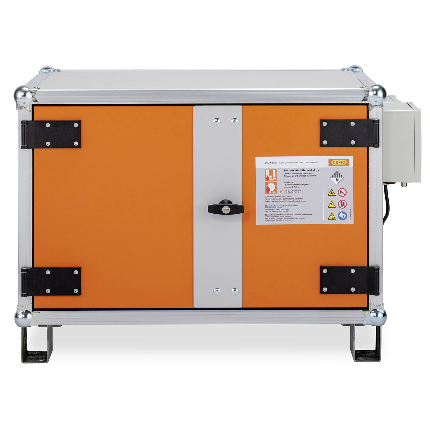 Image of the Premium Plus Storage and Charging Small Cabinet - CEMO LockEX